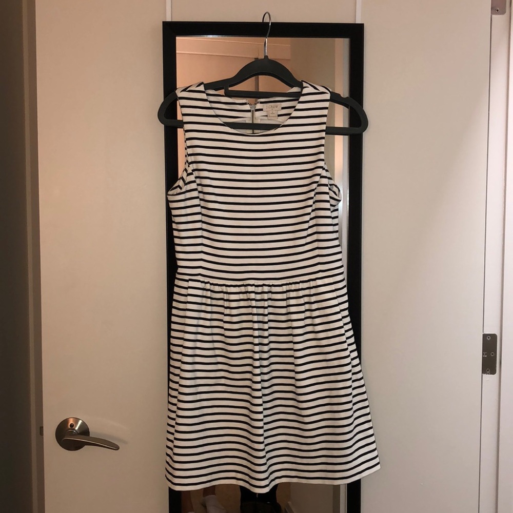 J Crew Striped Dress